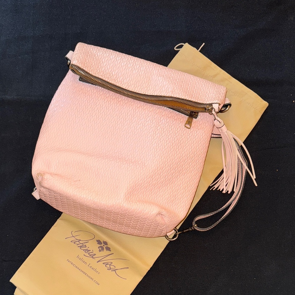 Patricia Nash Luzille Leather Crossbody/Backpack